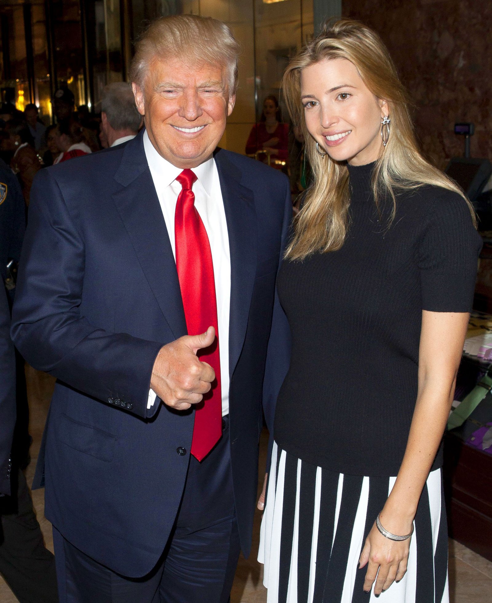 Famous Celeb Dads and Daughters Donald Trump
