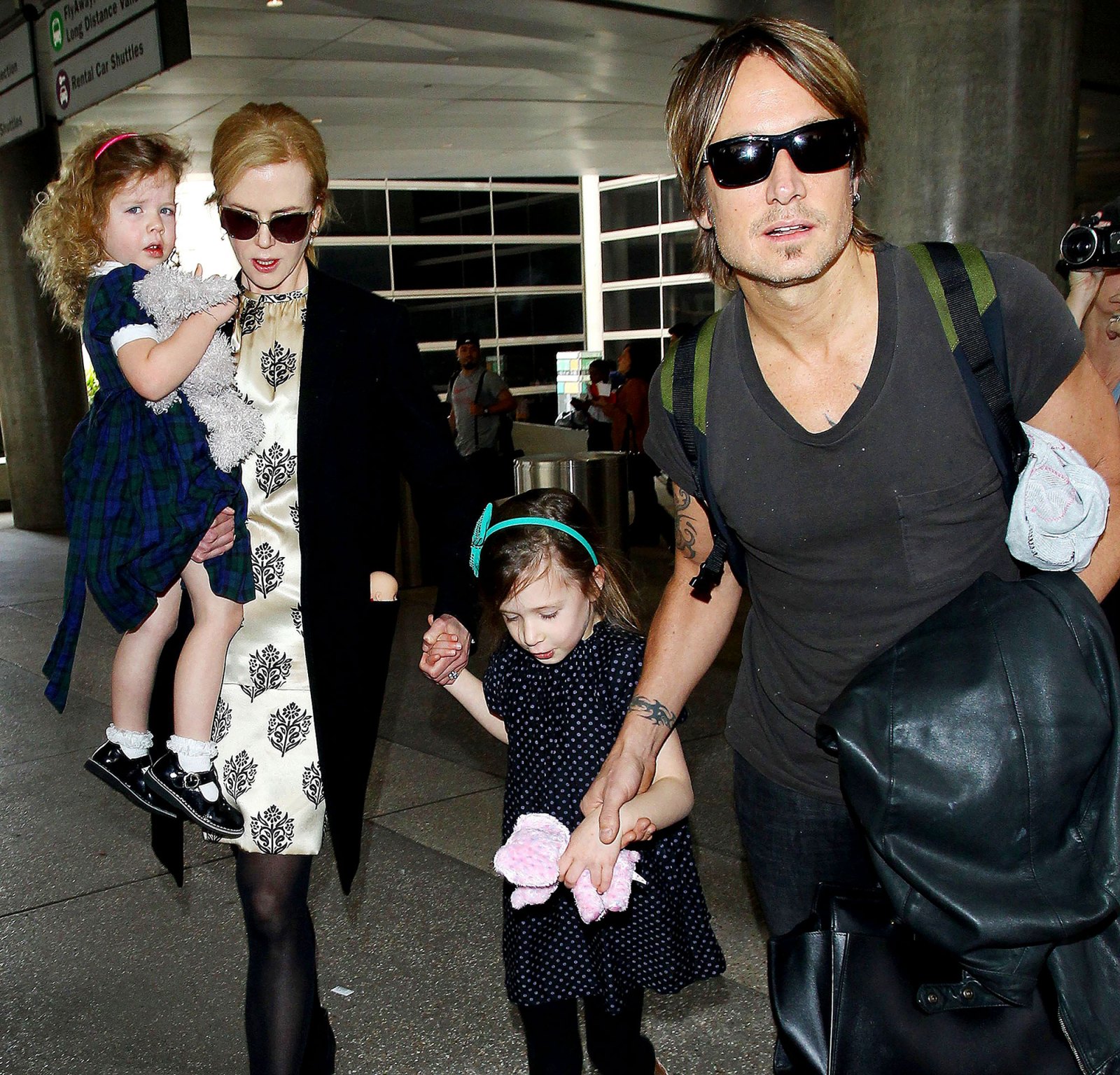 Famous Celeb Dads and Daughters keith urban