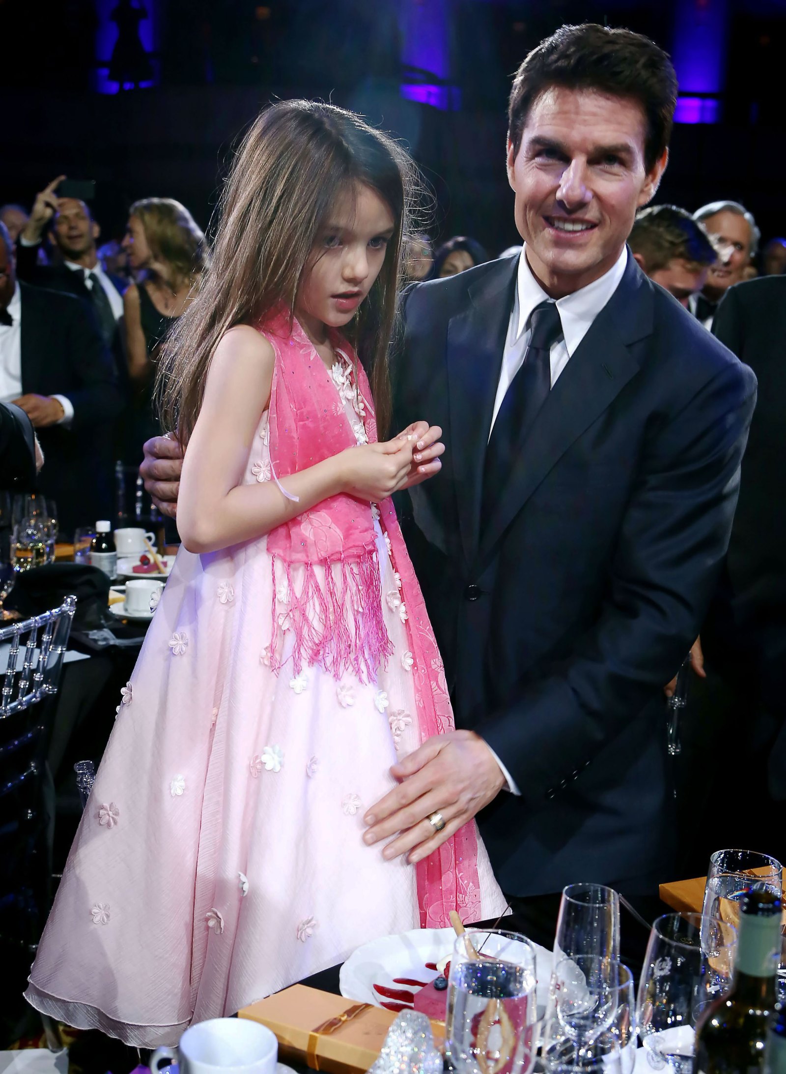 Famous Celeb Dads and Daughters Tom Cruise