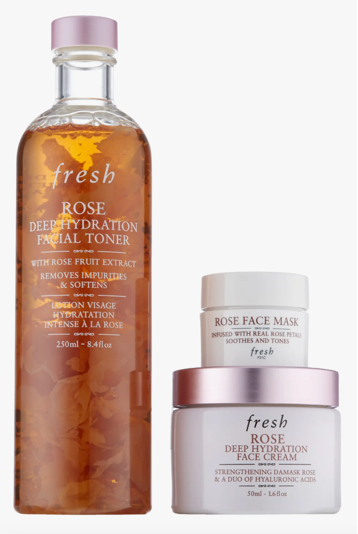 Fresh Rose Skin Care Set
