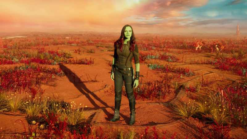 Online News Magazine Zoe Saldana as Gamora