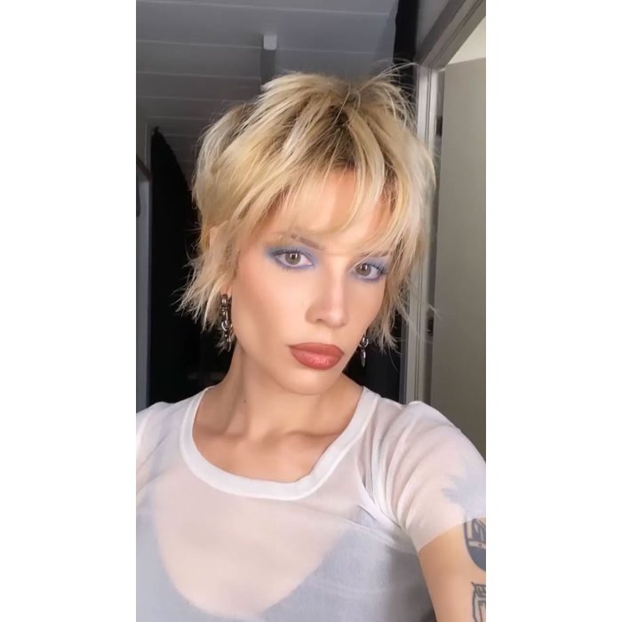 Halsey Shows Off New Haircut Instagram
