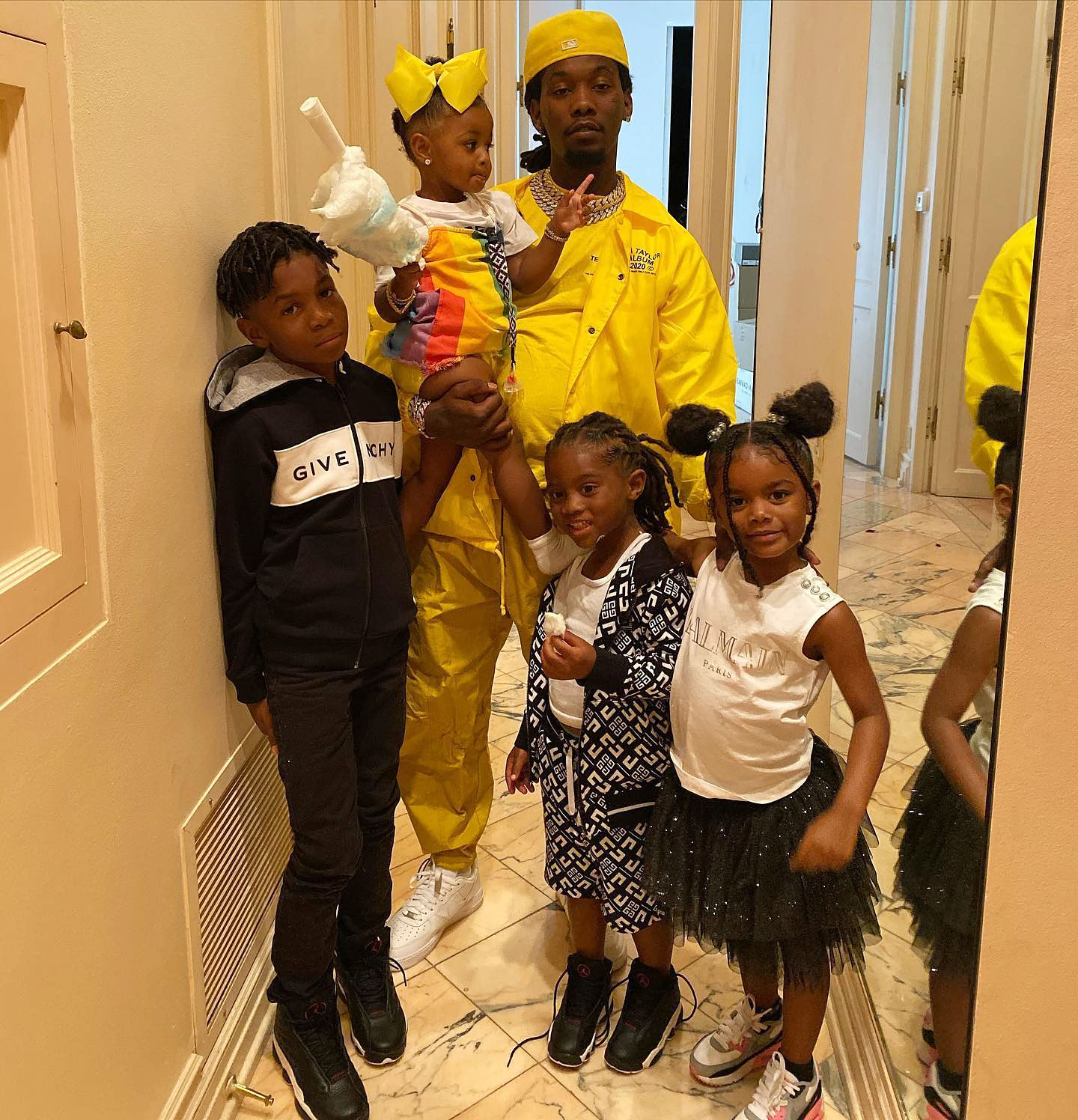 Cardi B shares adorable family photos with husband Offset from