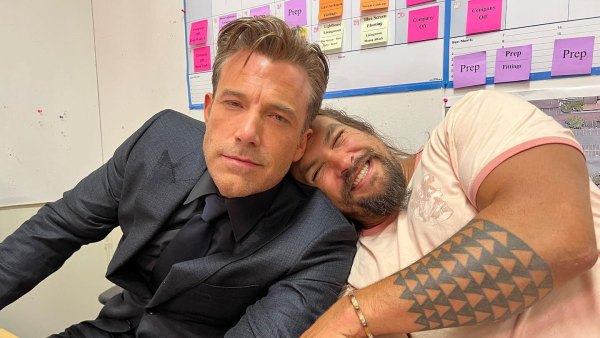 Jason Momoa Reunites With Ben Affleck Teases Aquaman Sequel Return as Batman
