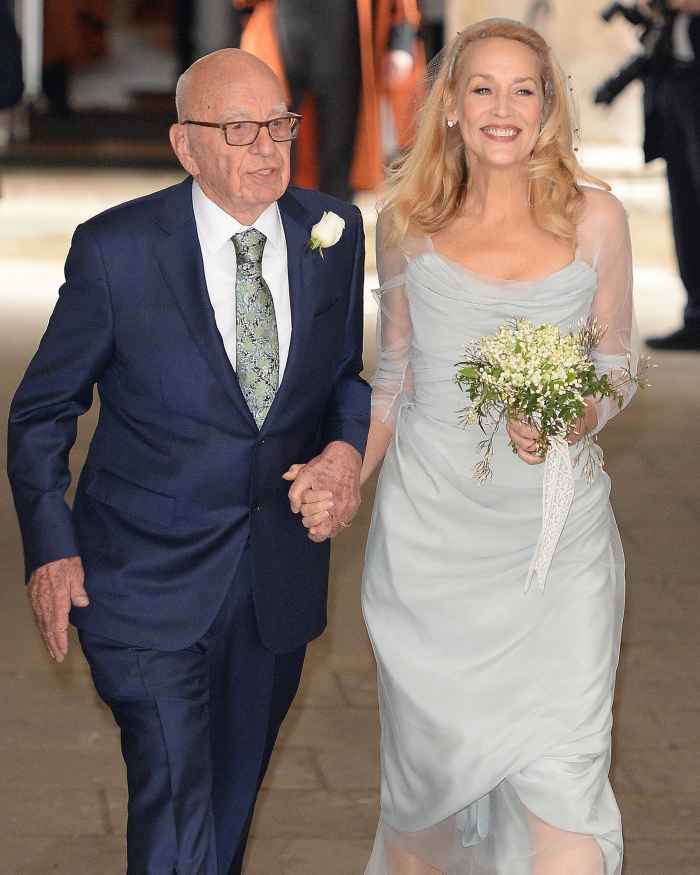 Jerry Hall Files for Divorce From Media Mogul Rupert Murdoch After 6 Years of Marriage