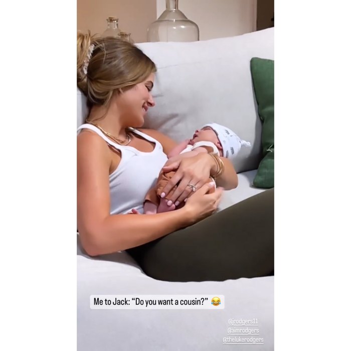 JoJo Fletcher and Her Husband Jordan Rodgers Meet Nephew Jack – And Joke They Are Ready for a Baby