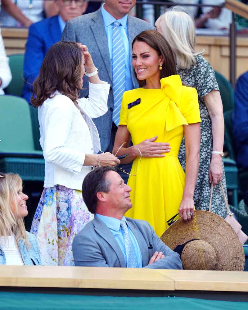 Kate Middleton Sits Near Tom Cruise at Wimbledon Women's Finals Before Presenting Trophies to Players: Photos