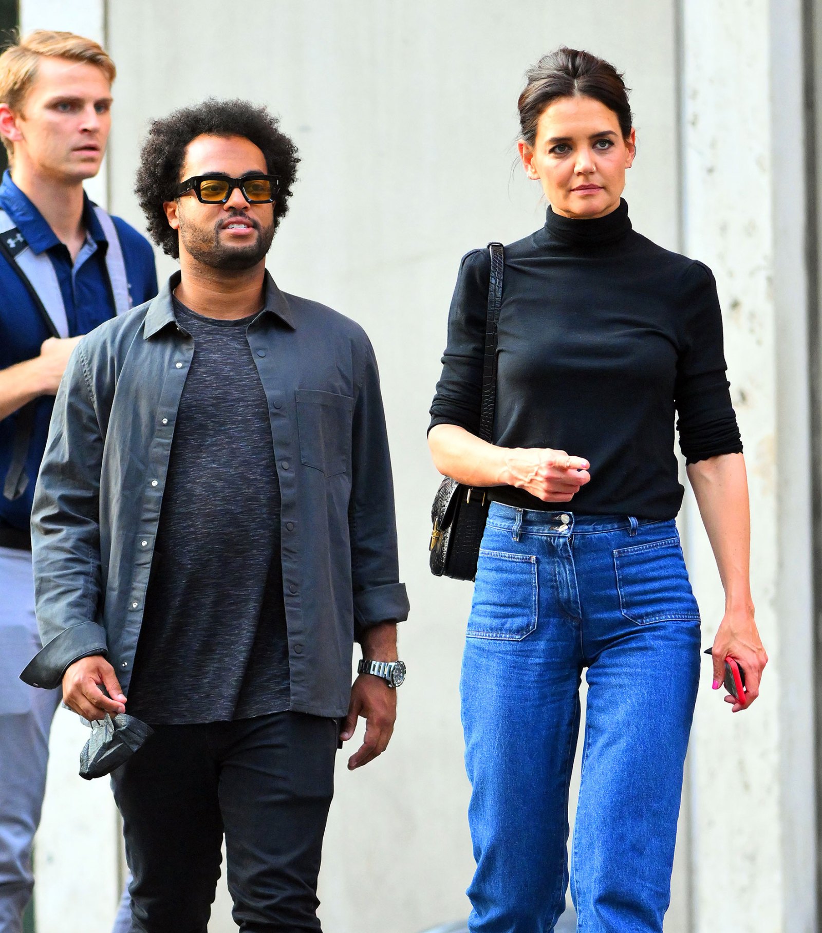 Katie Holmes and Boyfriend Bobby Wooten lll Step Out for Romantic Date Night in NYC