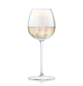 LSA Set of Four Pearl White Wine Glasses