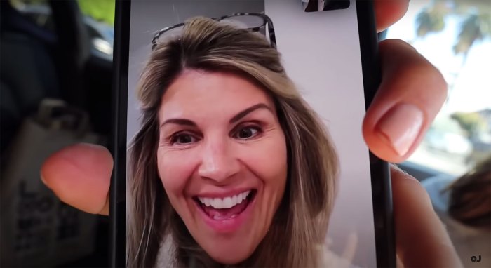 Lori Loughlin Makes a Cameo in Daughter Olivia Jade's Video