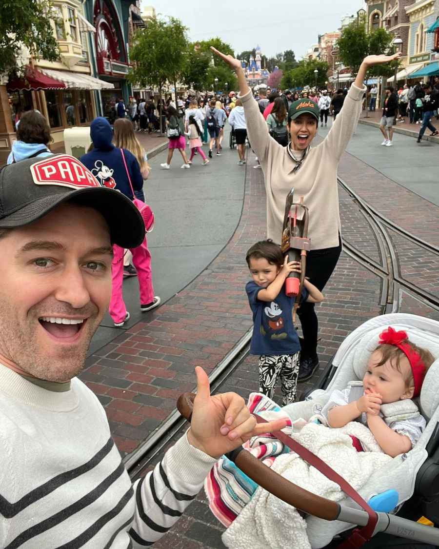 May 2022 Matthew Morrison and Renee Puentes Family Album With Son Revel and Daughter Phoenix