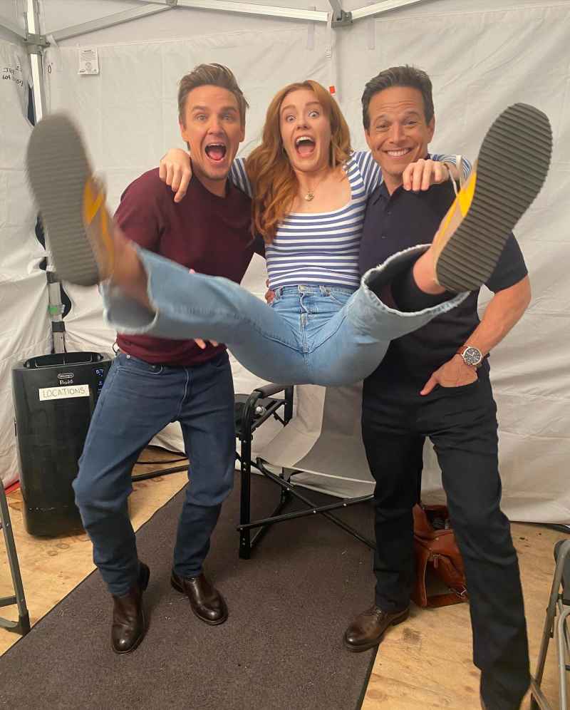 Nancy and Her Dads Kennedy McMann Instagram Nancy Drew Cast Best Behind-the-Scenes Moments Filming Season 4
