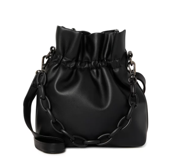 No Boundaries Women's Contemporary Drawstring Shoulder Handbag