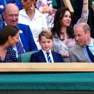 Prince George Makes 2022 Wimbledon Championships Debut While Attending With Prince William and Duchess Kate