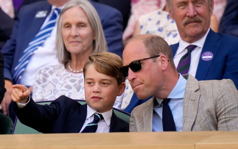 Prince George Makes 2022 Wimbledon Championships Debut While Attending With Prince William and Duchess Kate