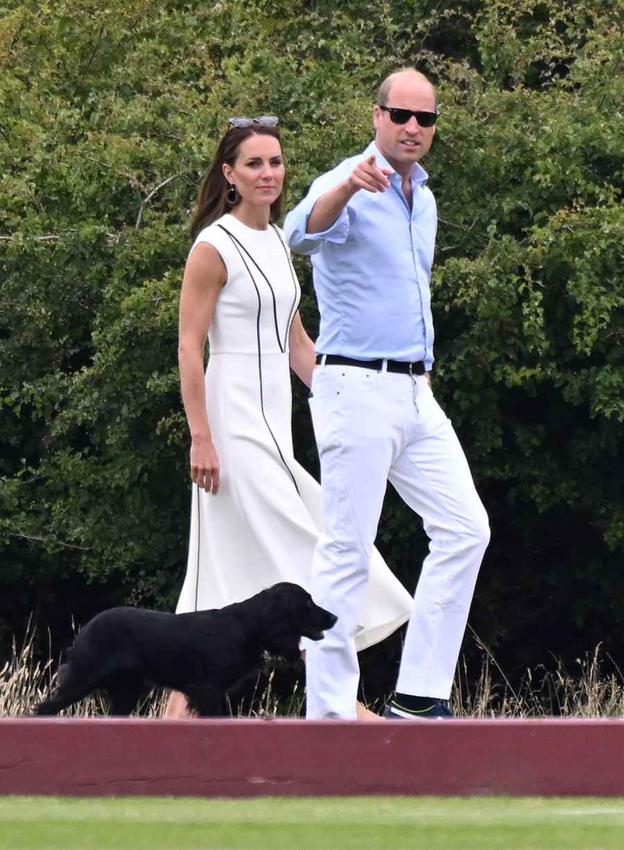 Prince William and Duchess Kate Bring Their Dog Orla to Charity Polo Match