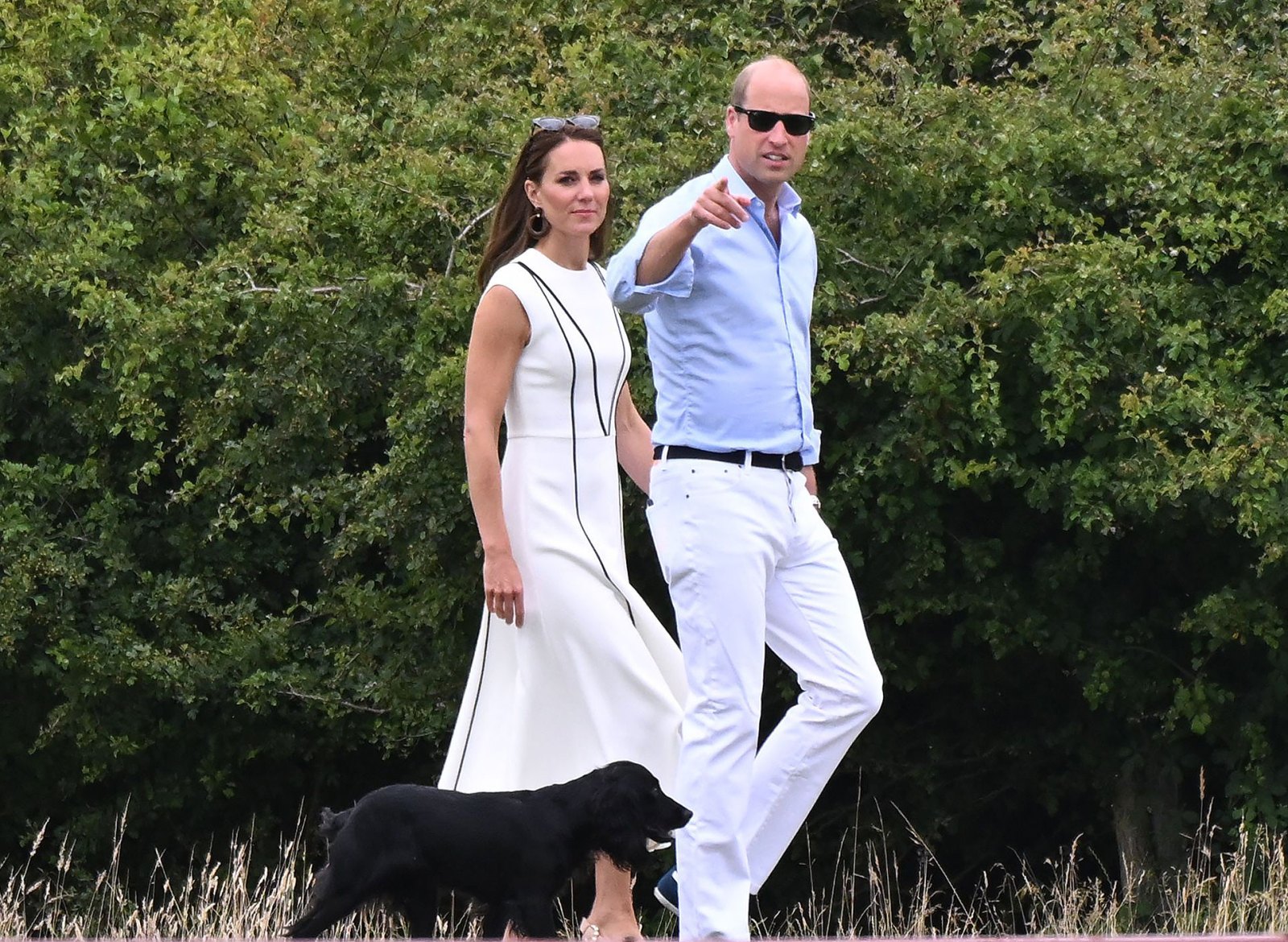 Prince William and Duchess Kate Bring Their Dog Orla to Charity Polo Match