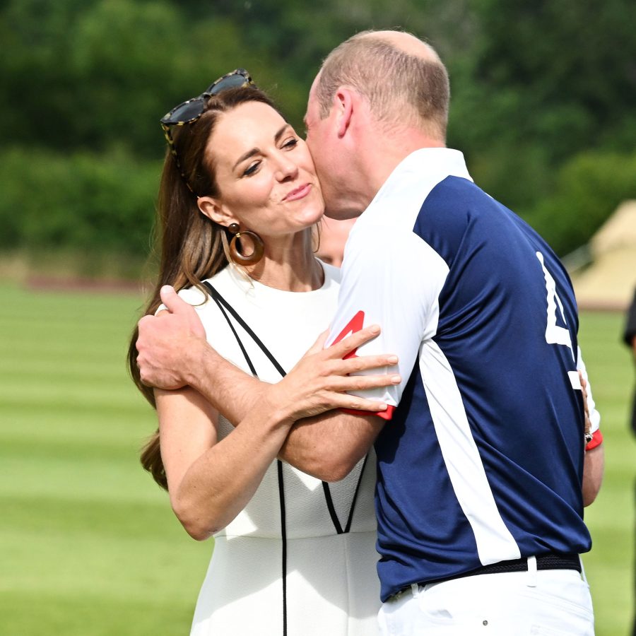 Prince William and Duchess Kate Share Very Rare PDA at His Polo Match 3