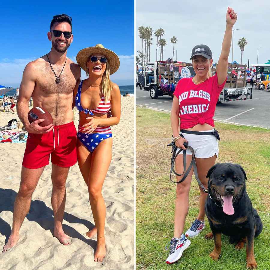 Red White Blue How Stars Celebrated 4th July 2022 Pics Candace Cameron Bure Lindsay Hubbard Carl Radke