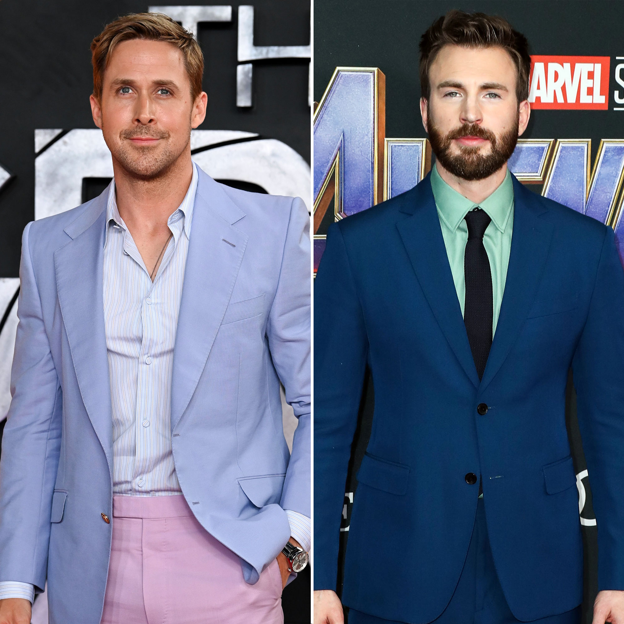 Ryan Gosling, Chris Evans & More at 'The Gray Man' Premiere Red