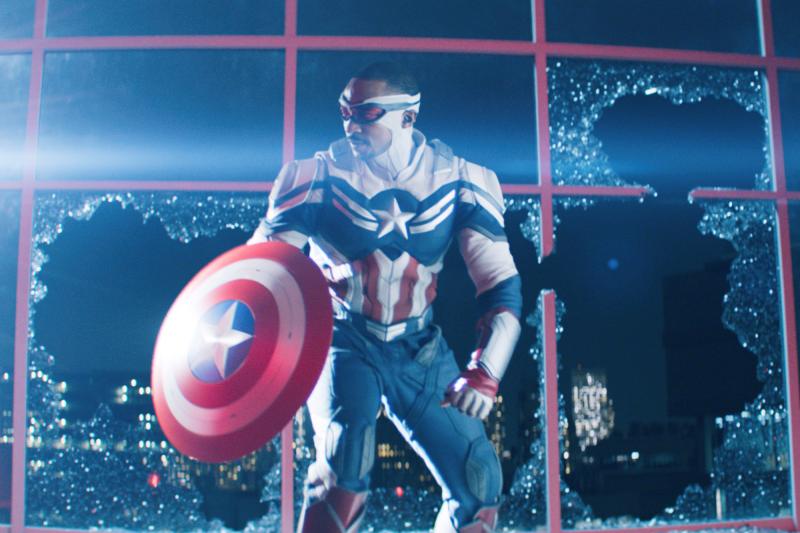 Anthony Mackie's Sam Wilson as Captain America