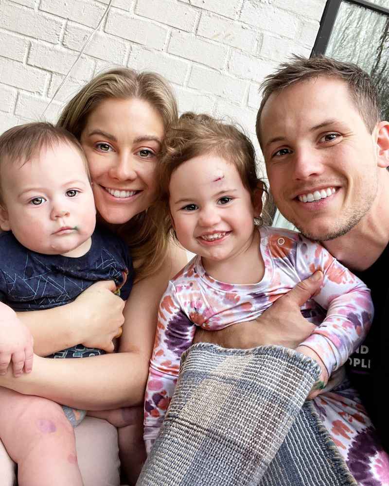 Shawn Johnson Andrew East Family Album With Kids