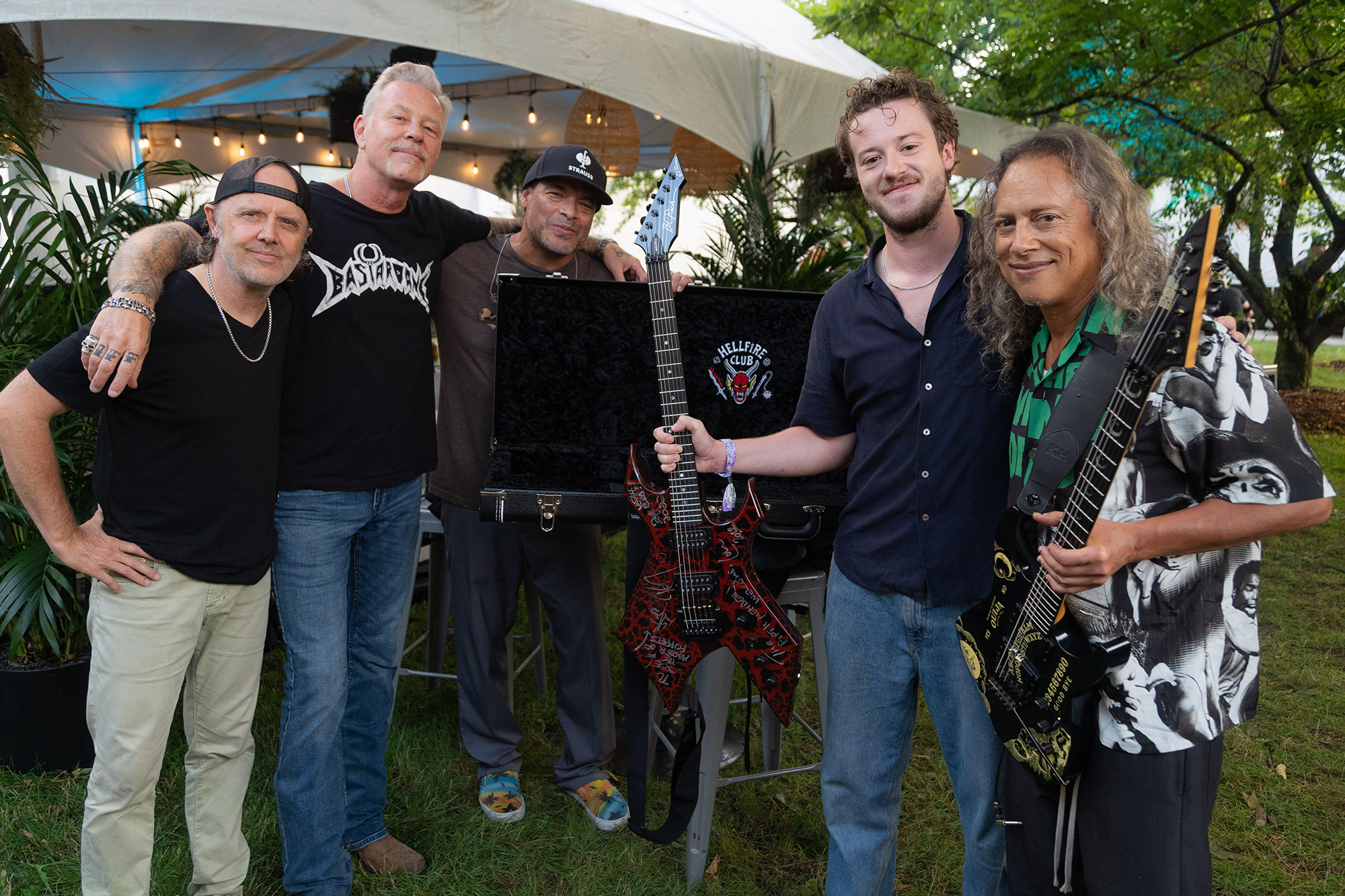 rent faktisk Syndicate tempo Stranger Things' Joseph Quinn, Metallica Perform at Lollapalooza