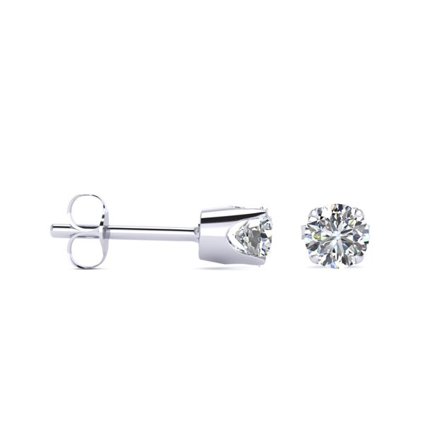 SuperJeweler 1/4 Carat Diamond Stud Earrings