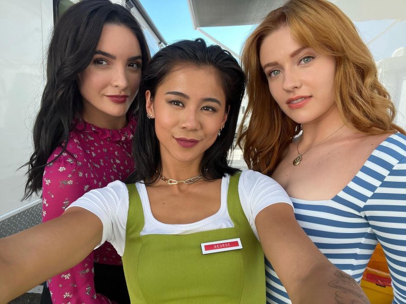 The Drew Crew Kennedy McMann Instagram Nancy Drew Cast Best Behind-the-Scenes Moments Filming Season 4