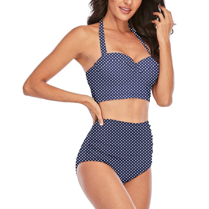amazon-prime-day-swimsuits-retro-polka-dot-bikini