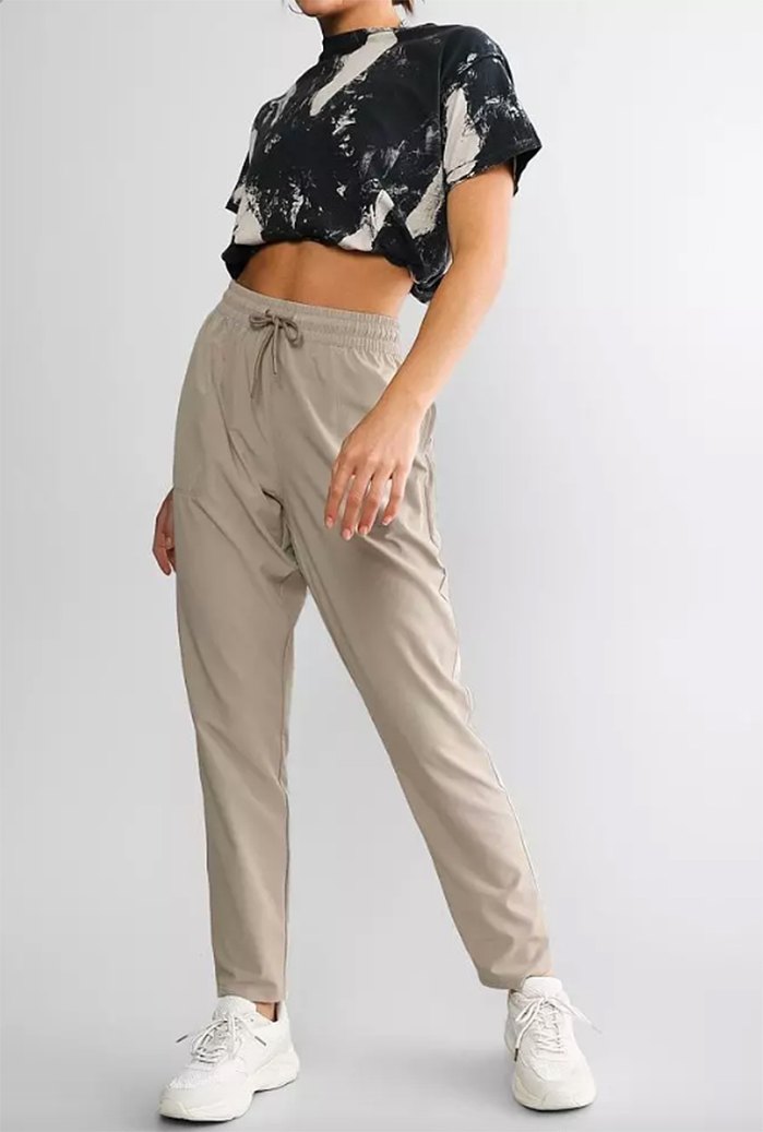 button-skirt-summer-active-pants