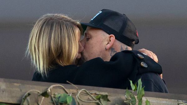 Packing on the PDA! Cameron Diaz and Benji Madden Kiss at Adele Concert