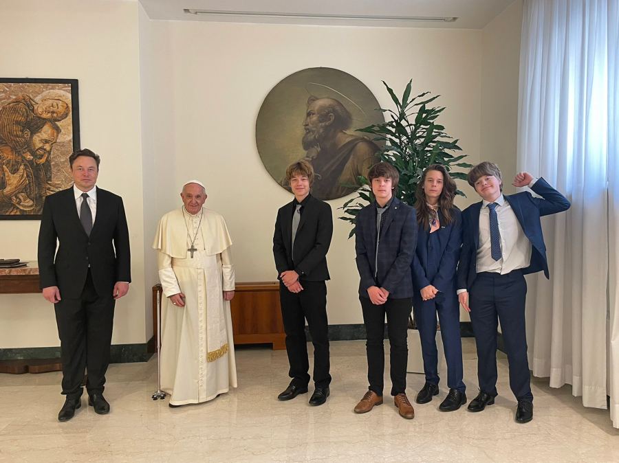Elon Musk's Sons Meet the Pope: Meet His Children and Their Mothers