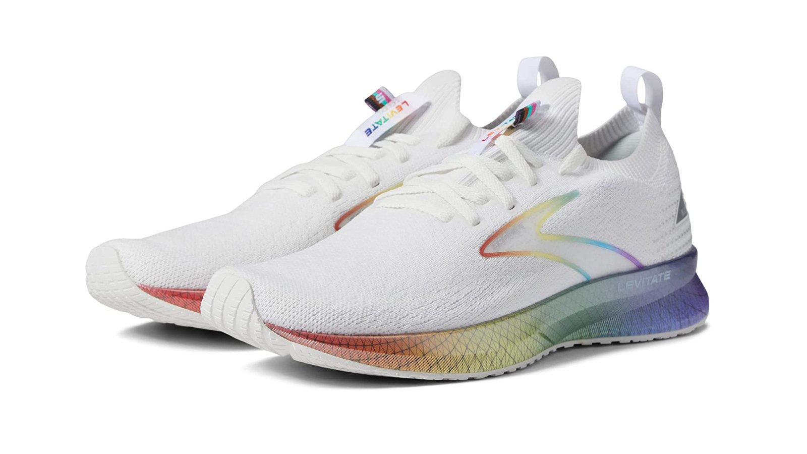 rainbow running shoes