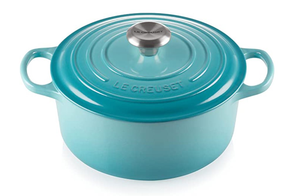 teal Dutch oven