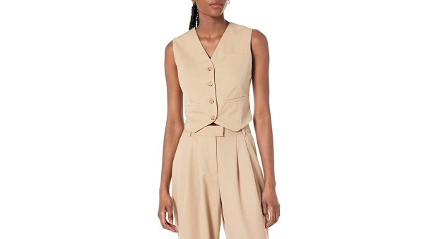 cropped vest