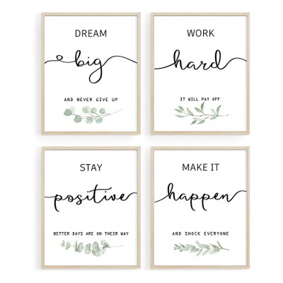 Shop These 12 Motivational Wall Art Messages for Endless Inspo | UsWeekly