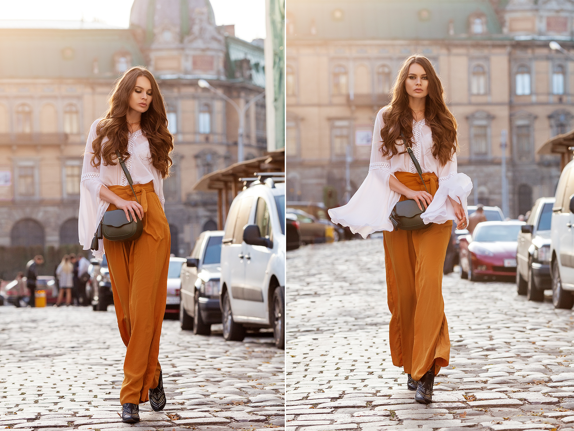 How to wear wide legged pants  best wide leg pants outfit ideas