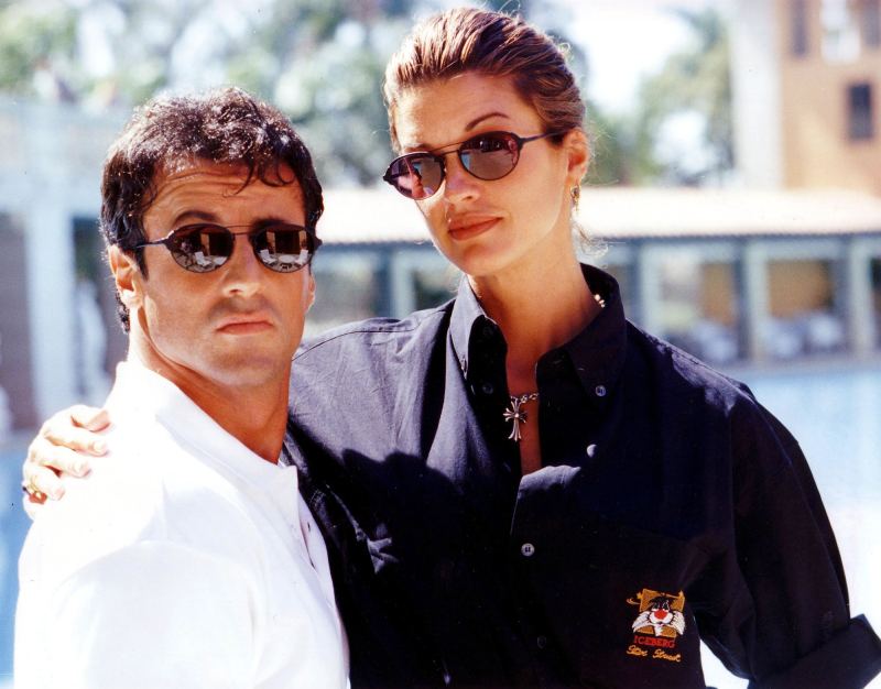 1994 Sylvester Stallone and Jennifer Flavin Relationship Timeline Janice Dickinson