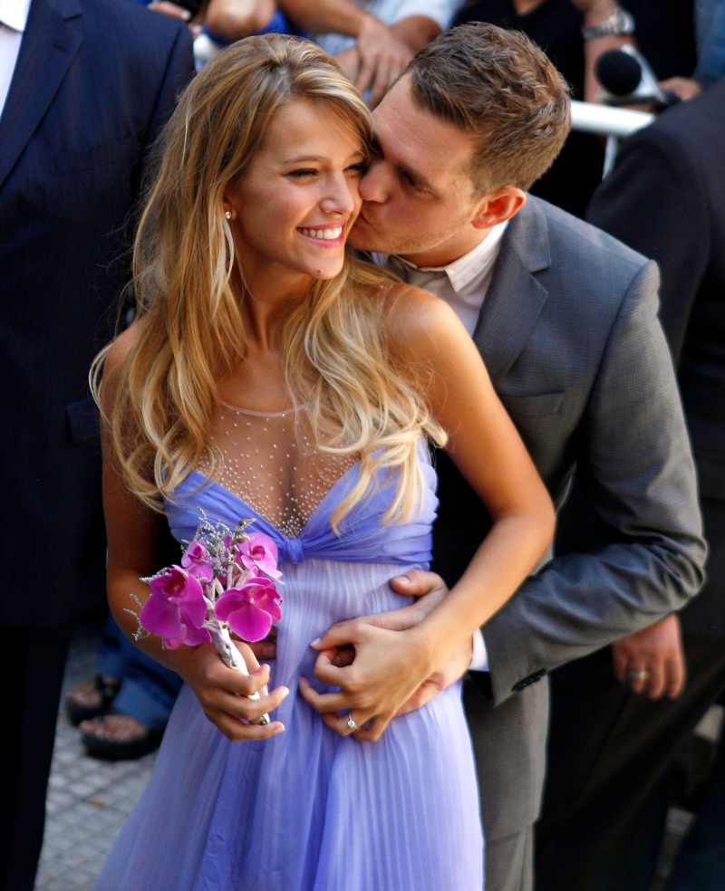 2011 Michael Buble and Wife Luisana Lopilato Timeline of Their Relationship