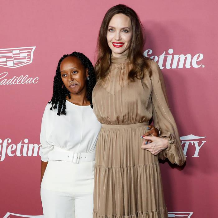 Angelina Jolie Drops Off Daughter Zahara Spelman College