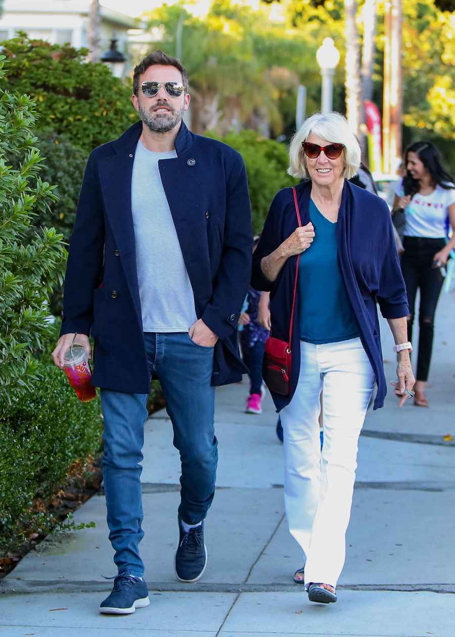 Ben Affleck and his mom