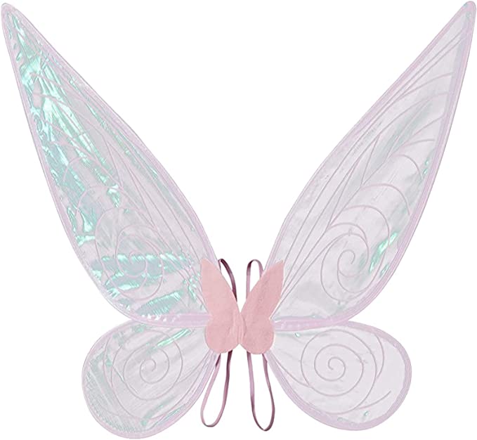 Caretoto White Fairy Wings