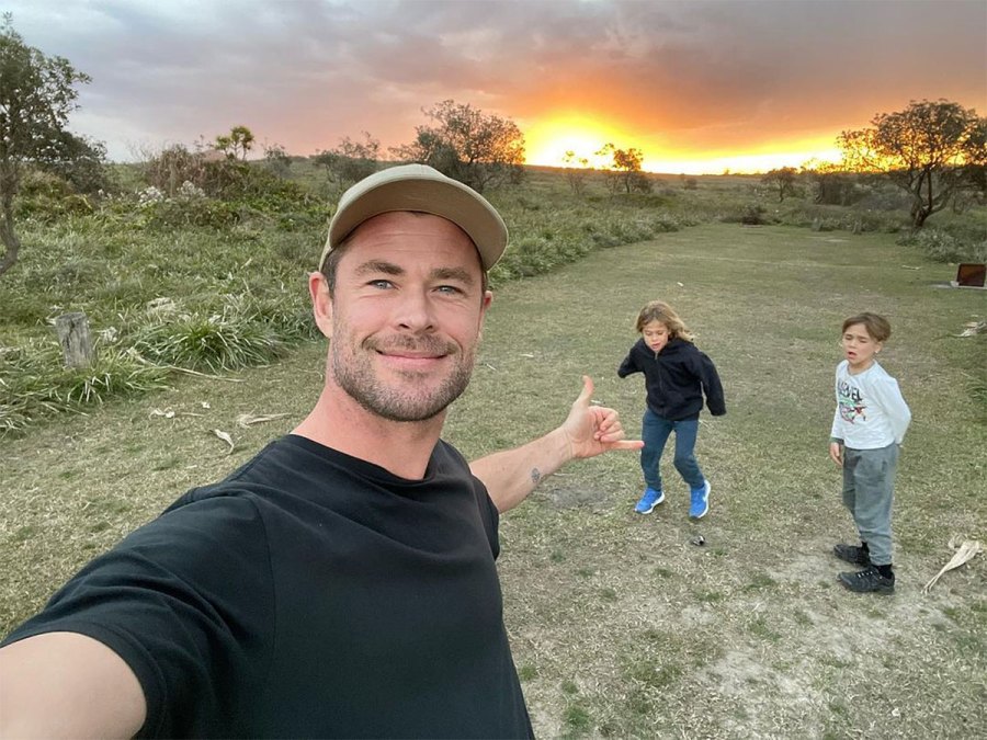 Chris Hemsworth’s Family Album