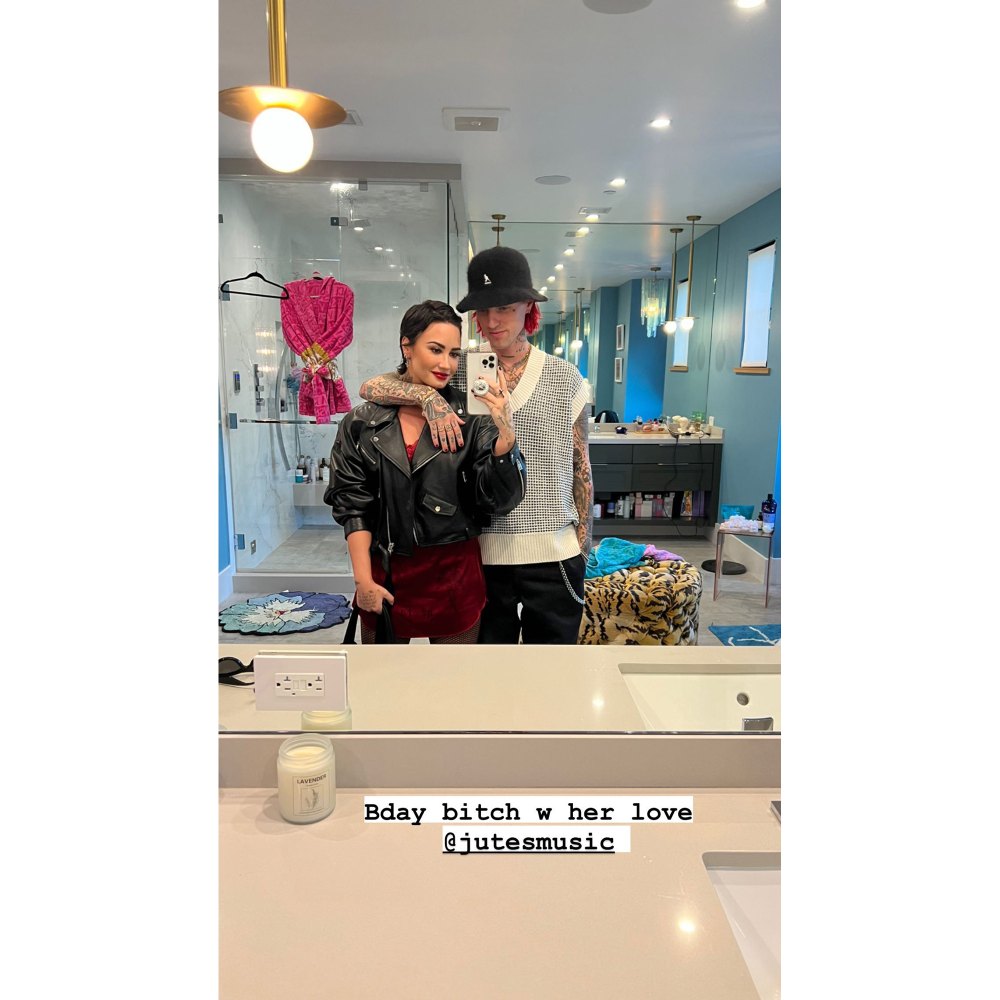 Demi Lovato and New Boyfriend Jordan Lutes Make Their Instagram Debut: &lsquo;Bday Bitch&rsquo; With &lsquo;Her Love&rsquo;