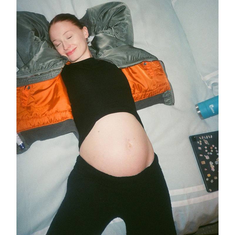 Full of Baby!' Sophie Turner Shares Rare Bump Photo After 2nd Child's Birth