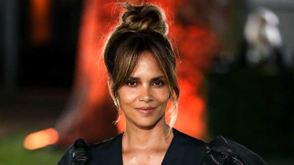 Halle Berry Debuts Purple Hair
