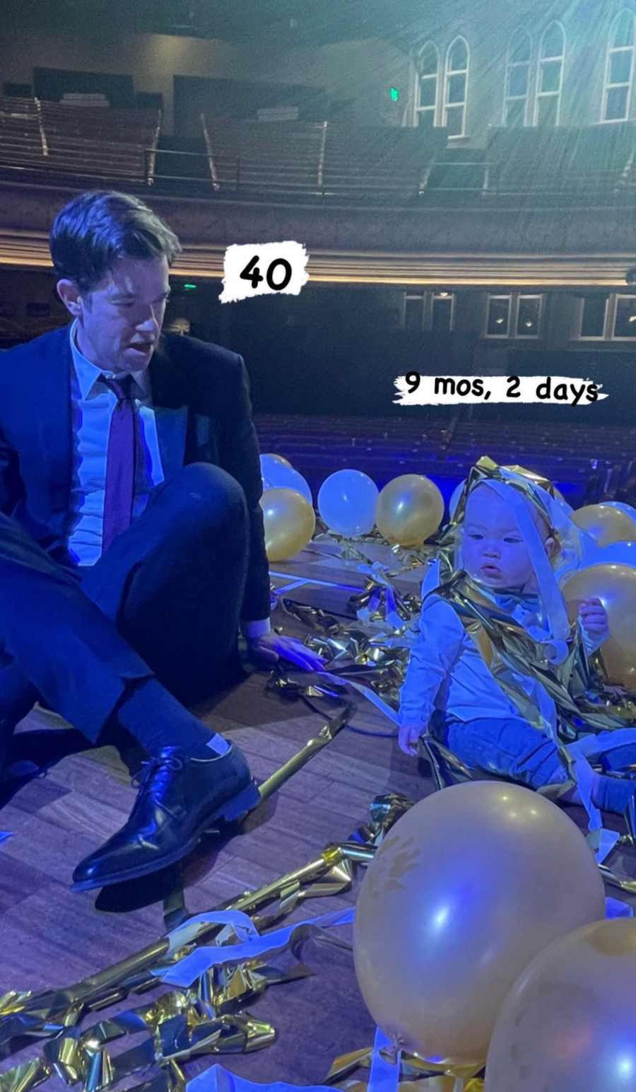 John Mulaney Celebrates 40th B-Day With Surprise From Olivia Munn and Son Malcolm