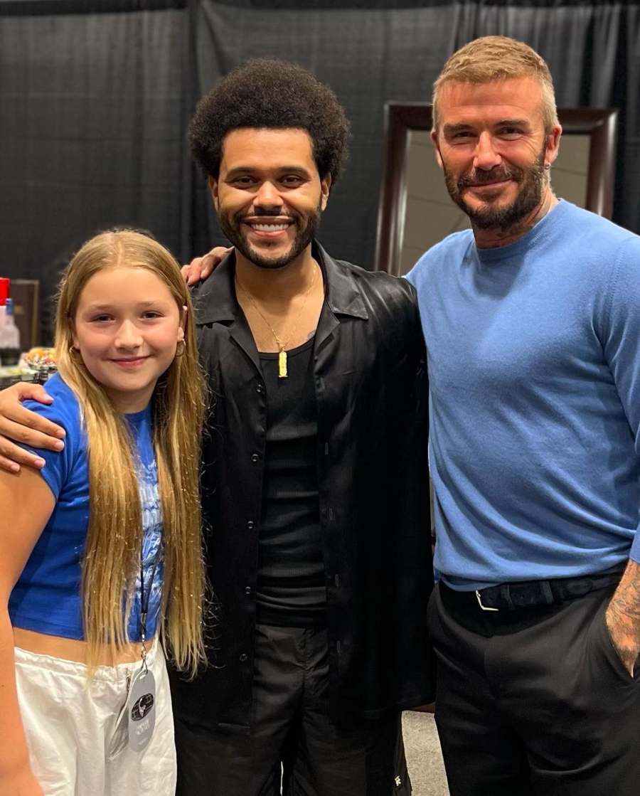 Inside David Beckham Daddy-Daughter Concert Date With Harper Weeknd