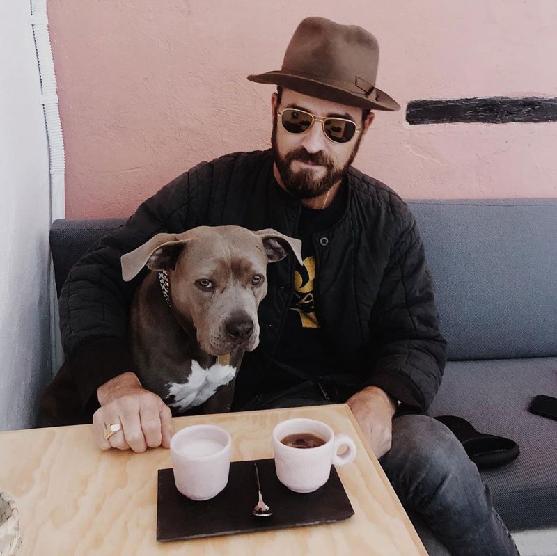 Justin Theroux’s Best Moments With His Beloved Dog Kuma